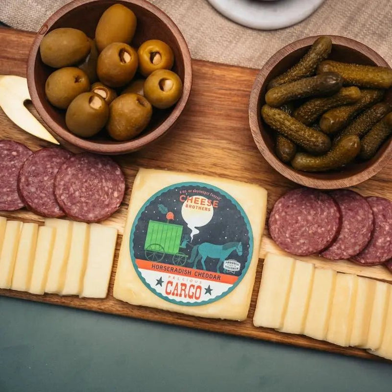 "Precious Cargo" Horseradish Cheddar - My SensibiliTeas - cheese from The Cheese Brothers