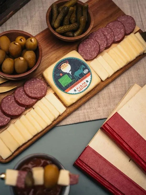 "Precious Cargo" Horseradish Cheddar - My SensibiliTeas - cheese from The Cheese Brothers