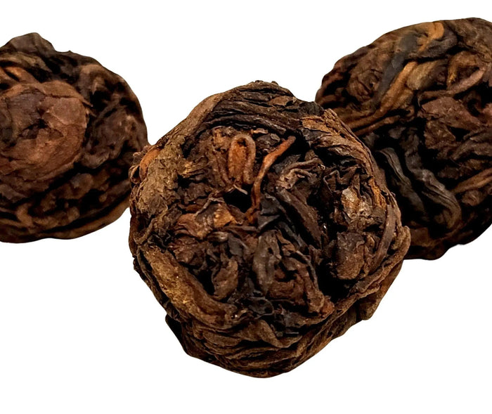 Pu - erh Pearls - My SensibiliTeas - dark tea pearls from SensibiliTeas