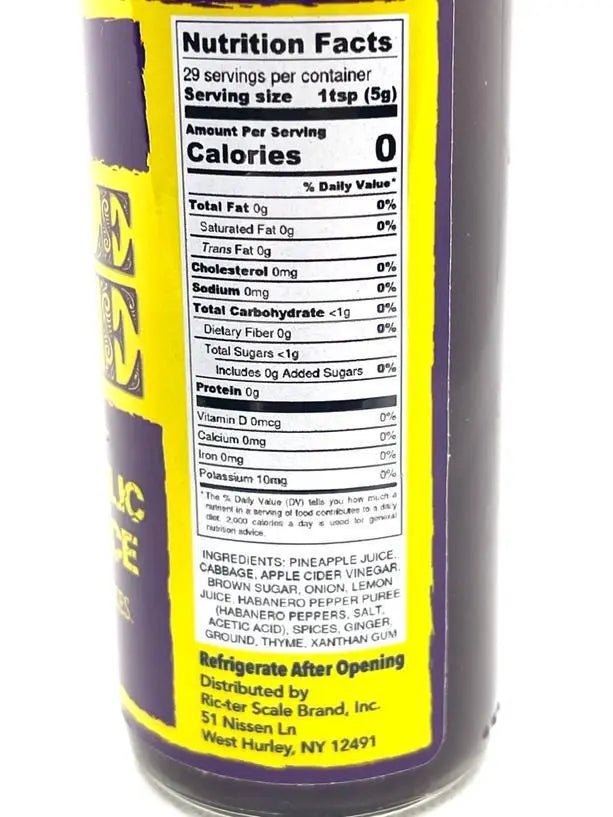 Purple Haze Original Formula Psychedelic Hot Sauce - My SensibiliTeas - hot sauce from Ric Orlando