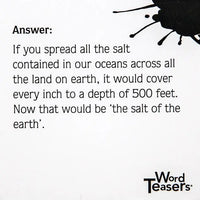 Random Knowledge - My SensibiliTeas - trivia from Word Teasers