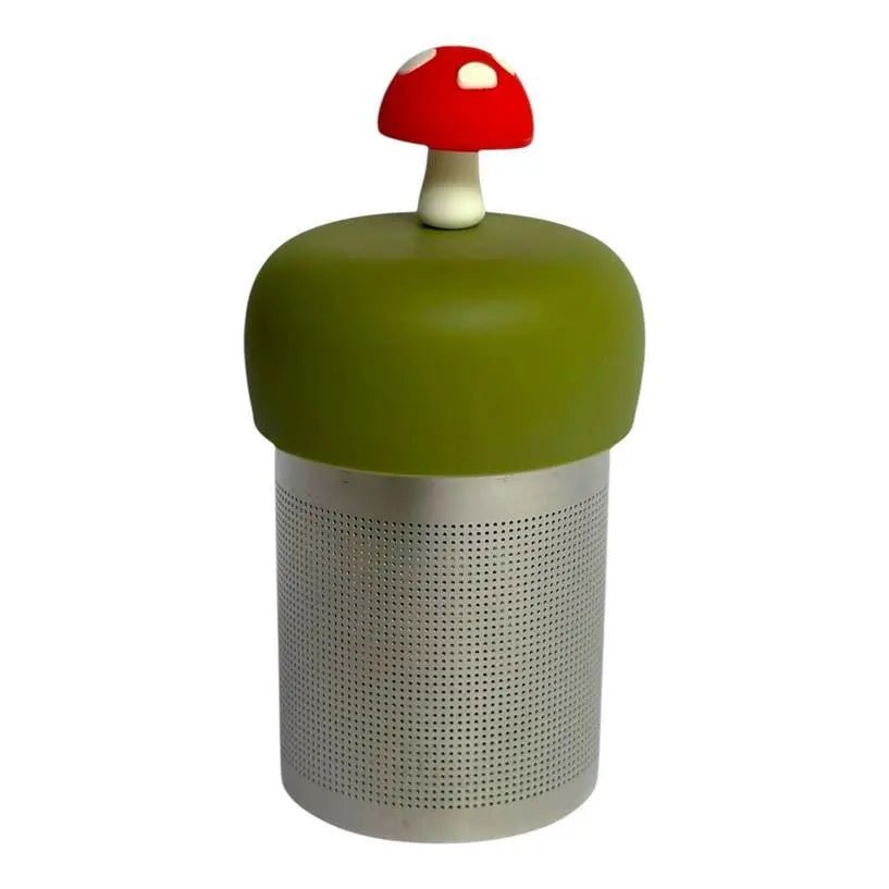 Red Mushroom Floating Tea Steeper - My SensibiliTeas - tea infuser from Float2Infuse
