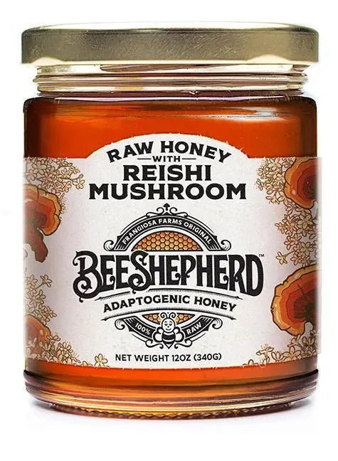 Reishi Mushroom Honey - My SensibiliTeas - infused honey adaptogen from Frangiosa Farms
