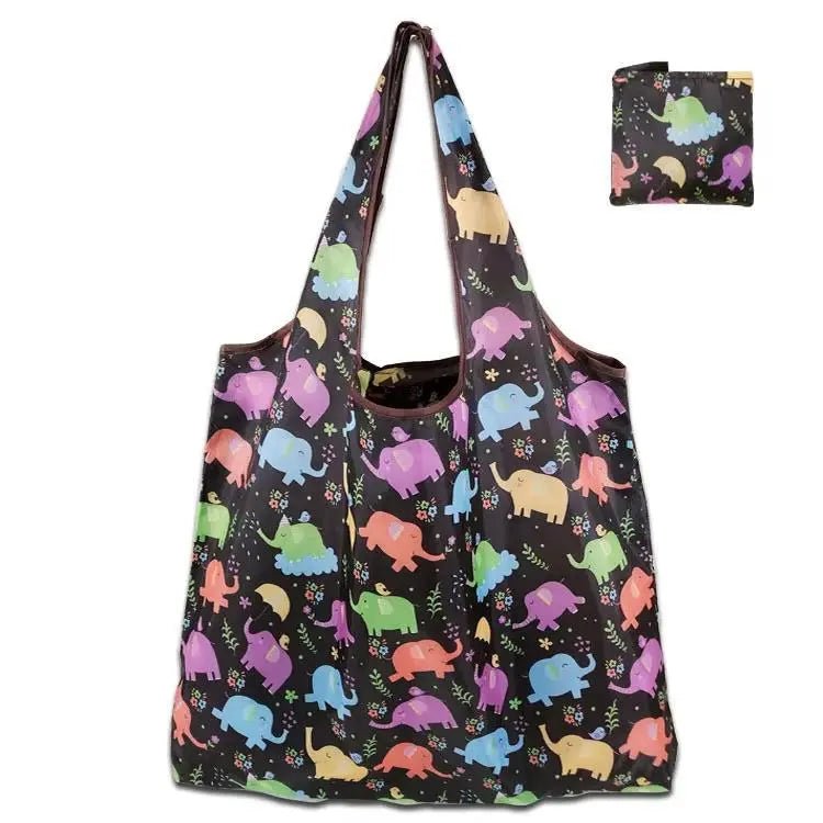 Reusable Pocket Bag - Animals - My SensibiliTeas - reusable fold up shopping bags from varies