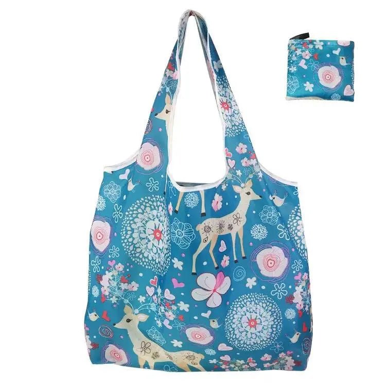 Reusable Pocket Bag - Animals - My SensibiliTeas - reusable fold up shopping bags from varies