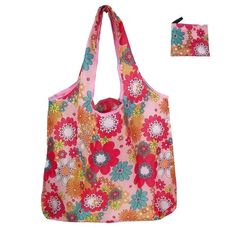 Reusable Pocket Bags - Flowers - My SensibiliTeas - floral reusable shopping nag from varies