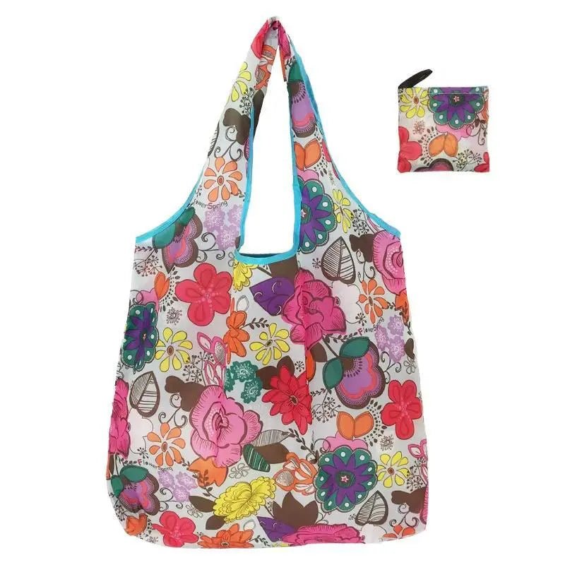 Reusable Pocket Bags - Flowers - My SensibiliTeas - floral reusable shopping nag from varies