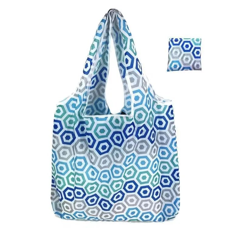 Reusable Pocket Bags - Geometric - My SensibiliTeas - reusable fold up shopping bags from varies