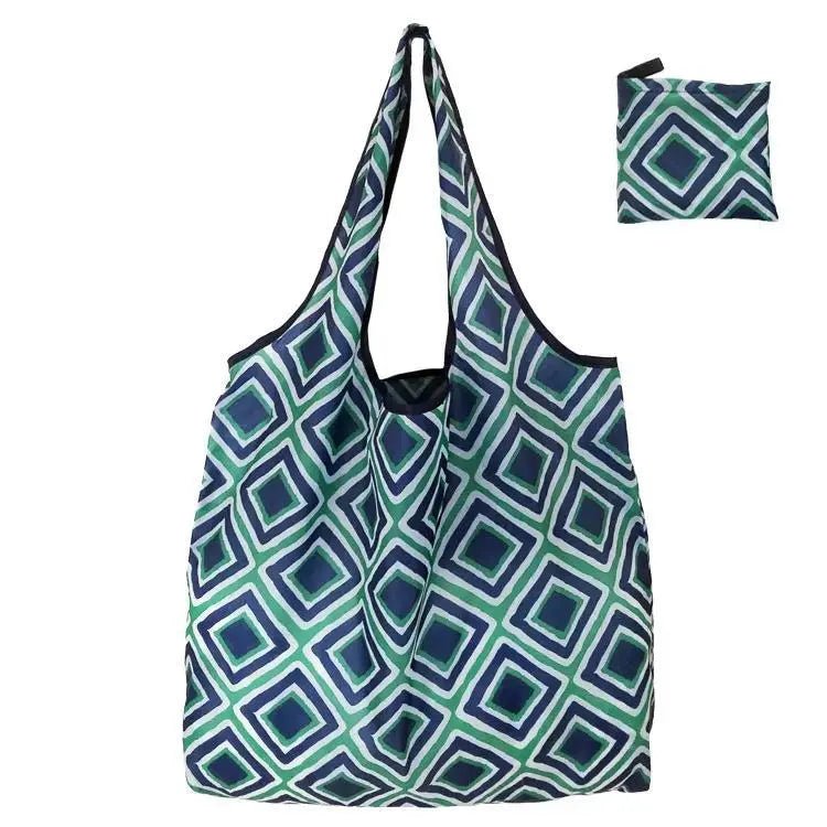 Reusable Pocket Bags - Geometric - My SensibiliTeas - reusable fold up shopping bags from varies