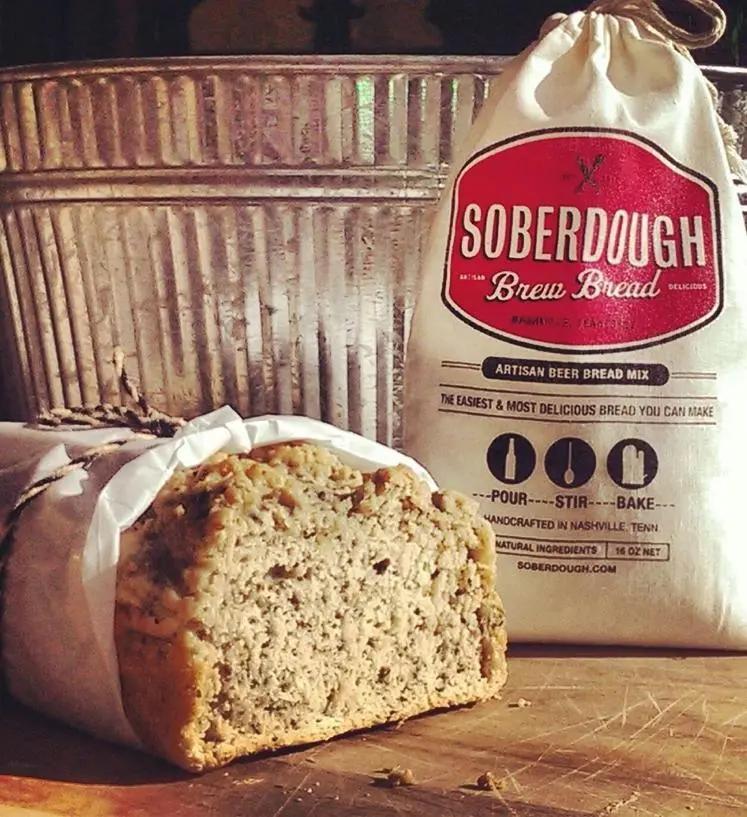 Roasted Garlic Soberdough - My SensibiliTeas - beer bread from soberdough