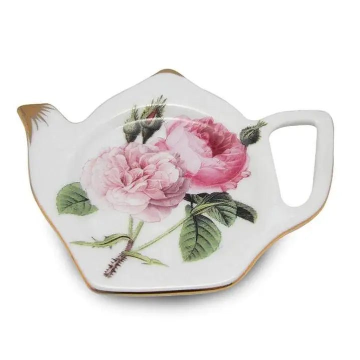 Rose Bouquet Teabag Holder - My SensibiliTeas - tea bag holder from Grace Teaware