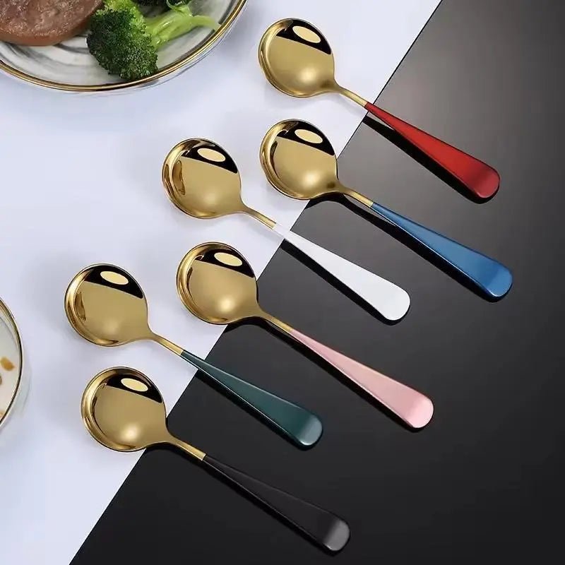 Round Bicolor Spoon - My SensibiliTeas - fancy spoons from Sostraw & Smart Things