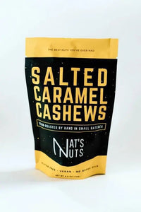 Salted Caramel Cashews - My SensibiliTeas - candy coated nuts from Nat's Nuts