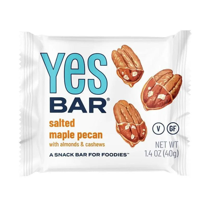 Salted Maple Pecan Yes Bar - My SensibiliTeas - snack bar from Yes Bar