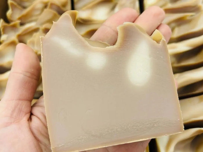 Sandalwood Vanilla Handmade Soap Bar VEGAN COLD PROCESS - My SensibiliTeas - bar soap from Saratoga Natural Body Care LLC