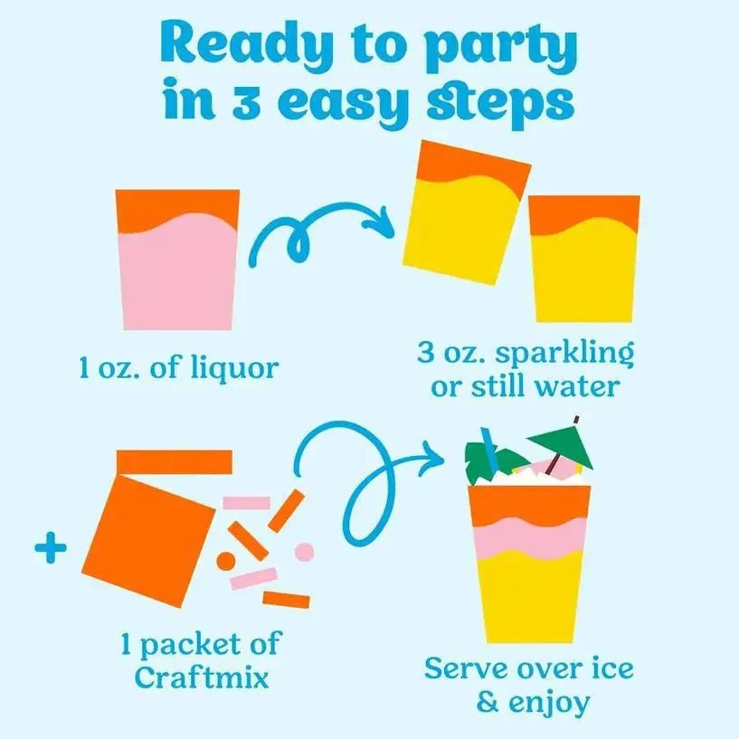 Seasonal Variety Pack Cocktail Mixers - Multipack - My SensibiliTeas - drink mix from Craftmix