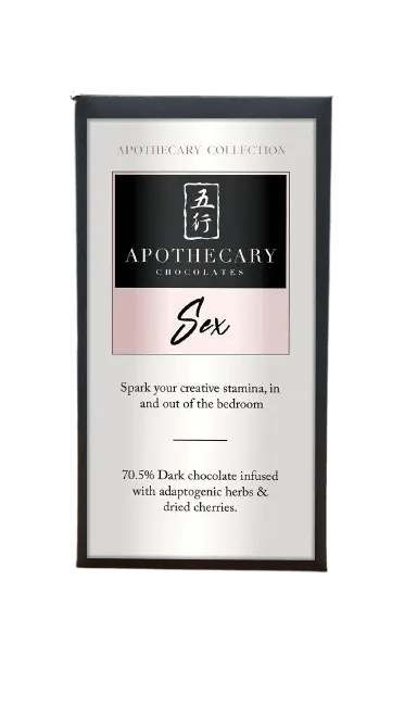 Sex Chocolate Bar - My SensibiliTeas - dark chocolate from Apothecary Chocolates