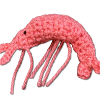 Shrimp Catnip Toy - My SensibiliTeas - cat toy from Rosemary's Baby MEK