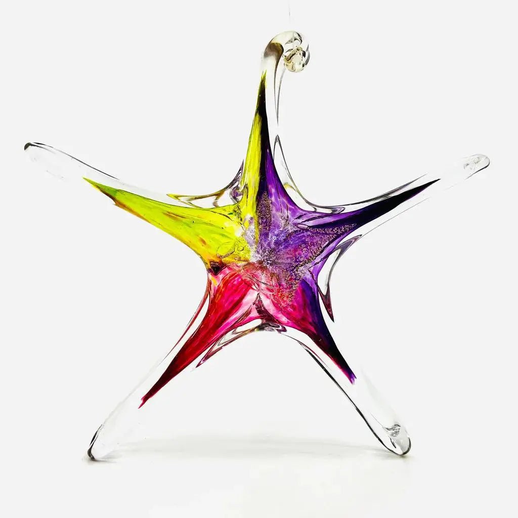 Small Star - My SensibiliTeas - handmade star ornament from Luke Adam's Glass