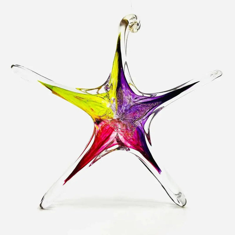 Small Star - My SensibiliTeas - handmade star ornament from Luke Adam's Glass
