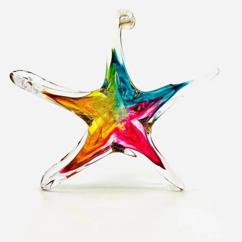 Small Star - My SensibiliTeas - handmade star ornament from Luke Adam's Glass
