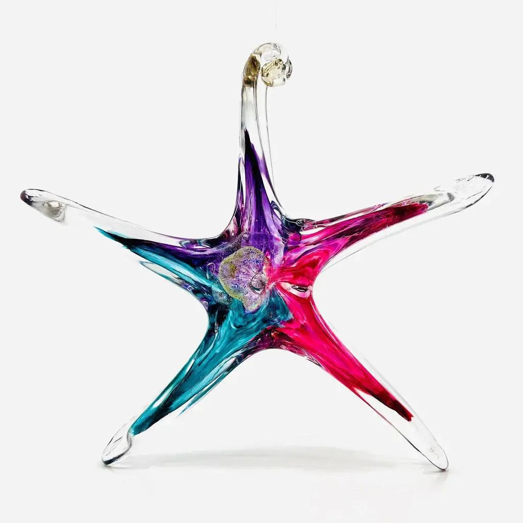 Small Star - My SensibiliTeas - handmade star ornament from Luke Adam's Glass