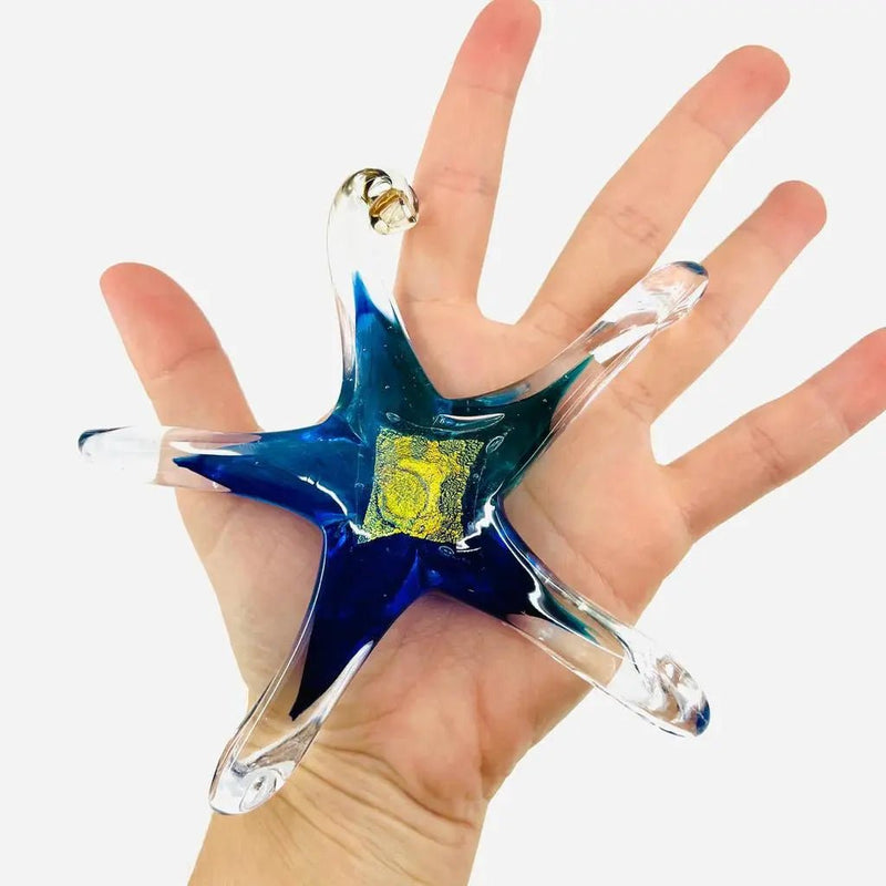 Small Star - My SensibiliTeas - handmade star ornament from Luke Adam's Glass