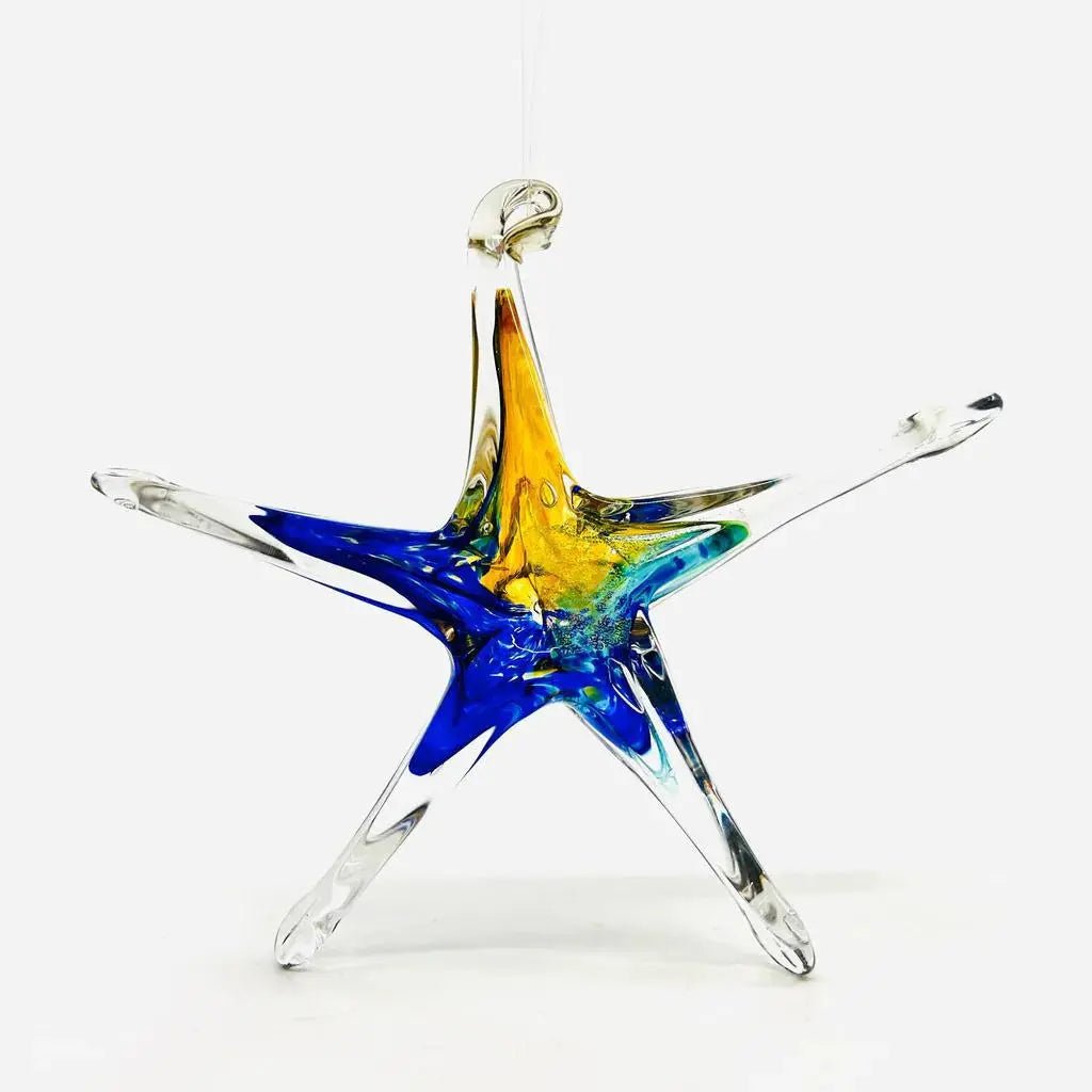 Small Star - My SensibiliTeas - handmade star ornament from Luke Adam's Glass