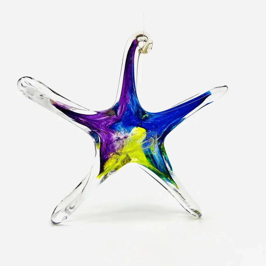 Small Star - My SensibiliTeas - handmade star ornament from Luke Adam's Glass