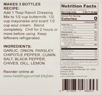 Southwest Ranch Dressing Mix - My SensibiliTeas - dressing mix from Healthy Gourmet Kitchen