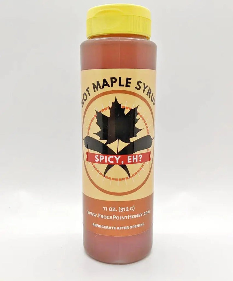 Spicy, Eh? - 11 oz Hot Maple Syrup - My SensibiliTeas - spicy maple syrup from Frog's Point Honey