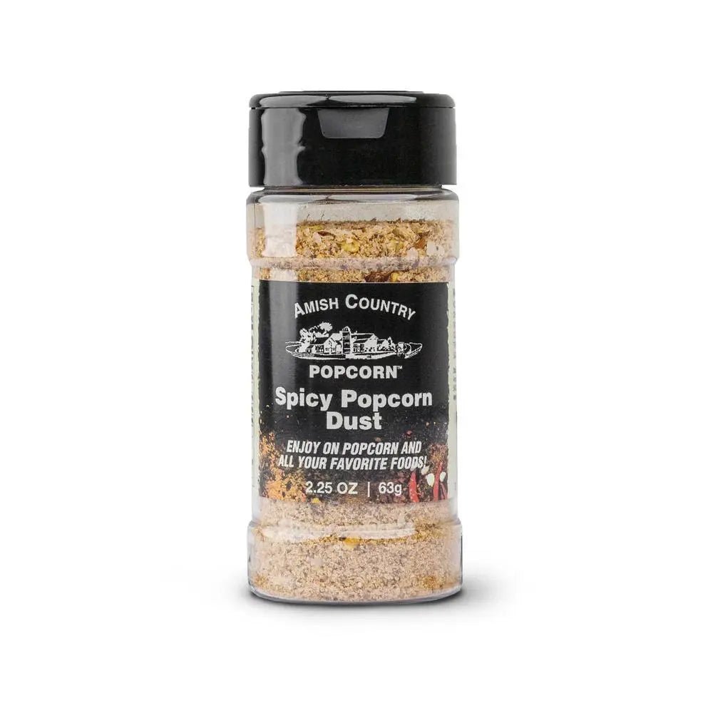 Spicy Popcorn Dust - My SensibiliTeas - popcorn seasoning from Amish Country Popcorn