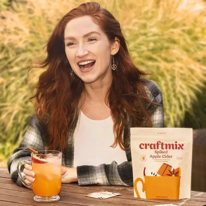 Spiked Apple Cider Cocktail / Mocktail Mixer Singles - My SensibiliTeas - drink mix from Craftmix