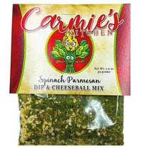 Spinach Parmesan Dip and Cheeseball Mix - My SensibiliTeas - dip mix from Carmie's Kitchen
