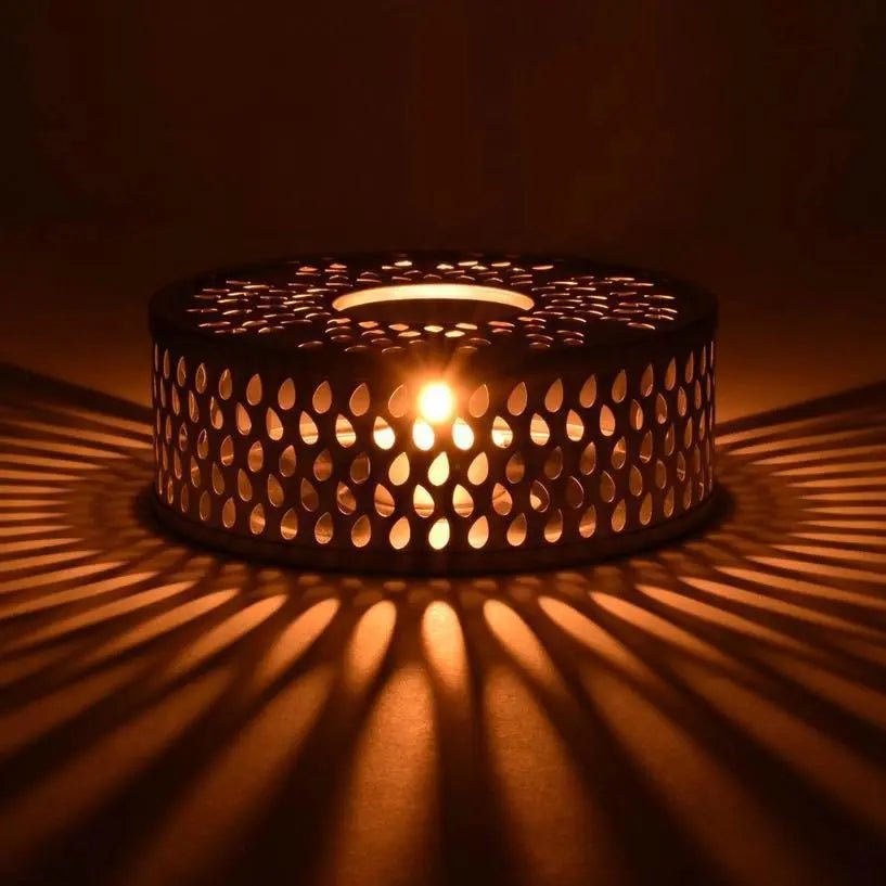 Stainless Steel Leaf Teapot Warmer - My SensibiliTeas - teapot warmer from Creano