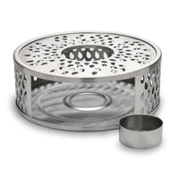 Stainless Steel Leaf Teapot Warmer - My SensibiliTeas - teapot warmer from Creano