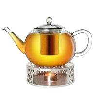 Stainless Steel Leaf Teapot Warmer - My SensibiliTeas - teapot warmer from Creano