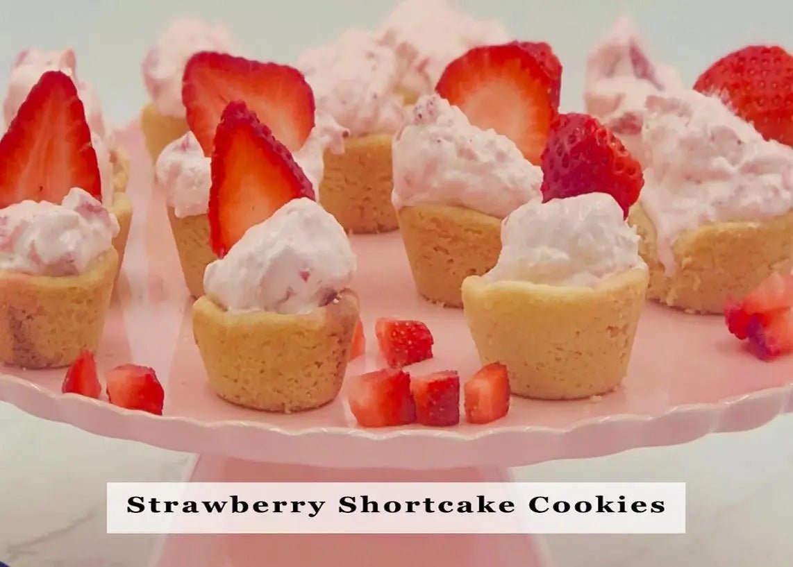 Strawberries and Cream Cheesecake Dip Mix - My SensibiliTeas - cheesecake dip mix from Carmie's Kitchen
