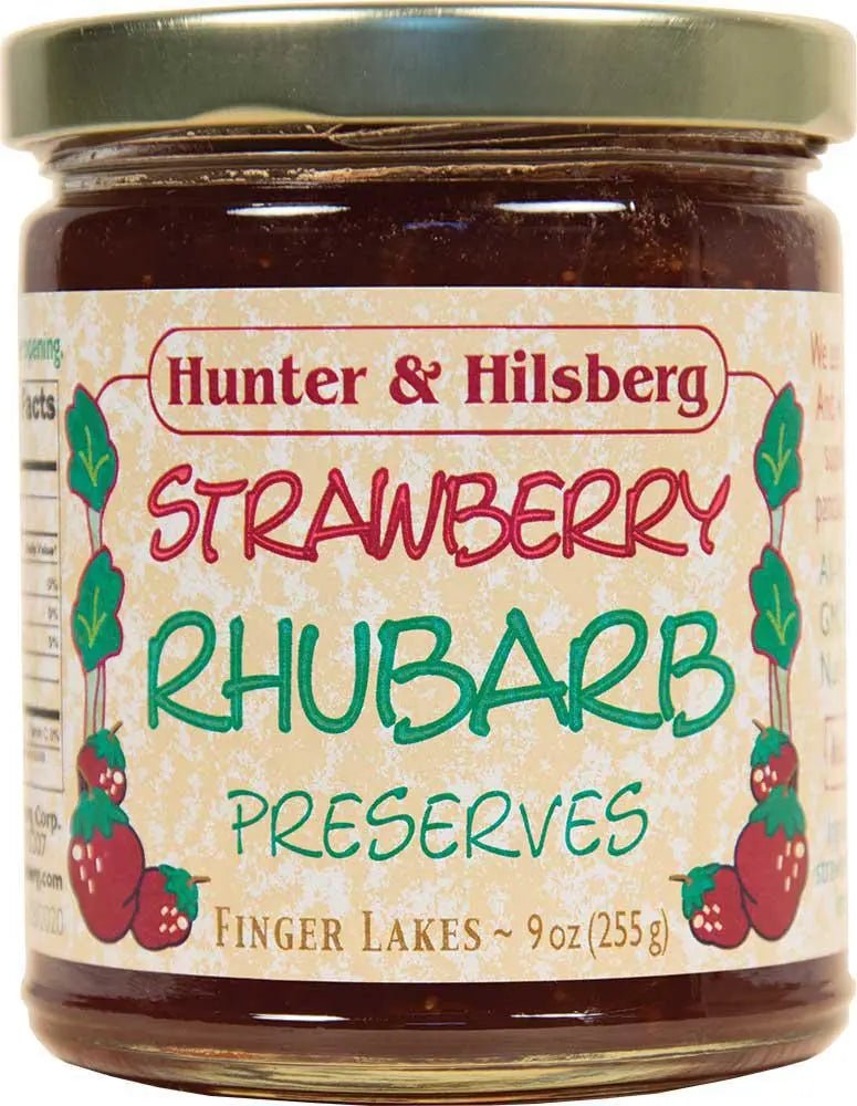 Strawberry Rhubarb Preserves - My SensibiliTeas - fruit spread from Hunter & Hilsberg