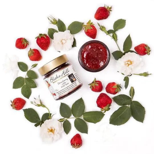 Strawberry with Wild Rose Jam - My SensibiliTeas - fruit spread from Blake Hill Preserves