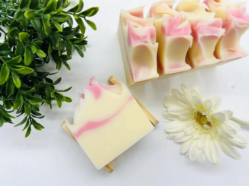 Sweet Magnolia Handmade Soap Bar VEGAN COLD PROCESS - My SensibiliTeas - bar soap from Saratoga Natural Body Care LLC