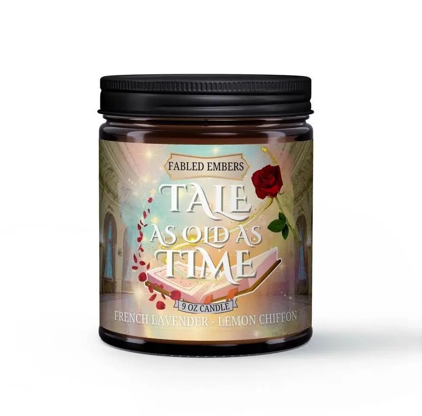 Tale as Old as Time Fairy Tale Coconut Soy Wax 9 oz Candle - My SensibiliTeas - fairy candle from Faded Embers
