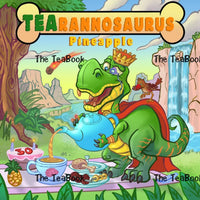 TEArannosaurus King Pineapple (TEAhistoric Park) - My SensibiliTeas - punny tea bags from The TeaBook