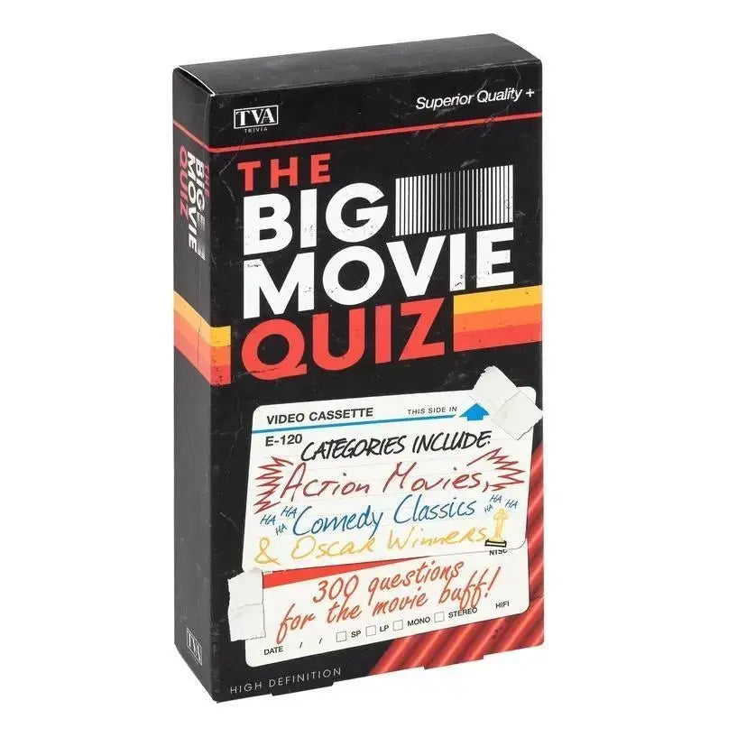 The Big Movie Quiz - My SensibiliTeas - trivia game from Professor Puzzle USA, Inc.