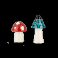 Toadstool Salt and Pepper Shakers - My SensibiliTeas - toadstool salt and pepper from Hannah Turner LTD