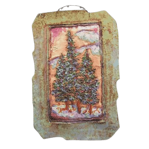 Triple Pines - My SensibiliTeas - Wall Art from Jeanne Dana PaperAndStone