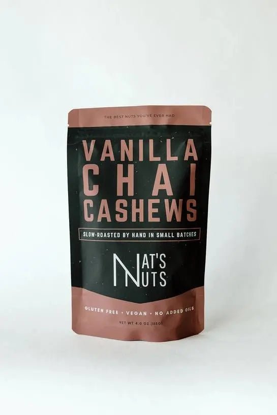 Vanilla Chai Cashews - My SensibiliTeas - coated nuts from Nat's Nuts