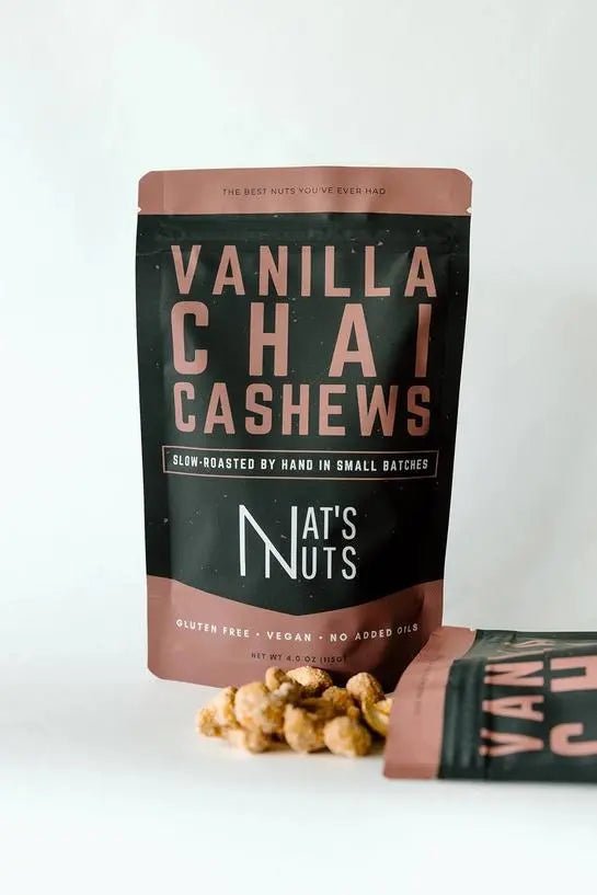 Vanilla Chai Cashews - My SensibiliTeas - coated nuts from Nat's Nuts