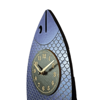 Wanda Pendulum Clock (Iridescent Blue) - My SensibiliTeas - artisan fish pendulum clock from Leonie Lacouette