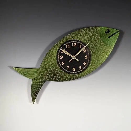 Wanda Wall Clock - My SensibiliTeas - fish wall clock from Leonie Lacouette